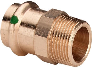 Viega Sanpress &Uuml;bergangsst&uuml;ck 42 mm x R 1 1/4" SC-Contur Mehrkant (297930)