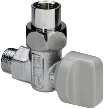 Viega Gasgerätekugelhahn R/Rp 1/2" Messing verchromt Eck mit TAE (526177)