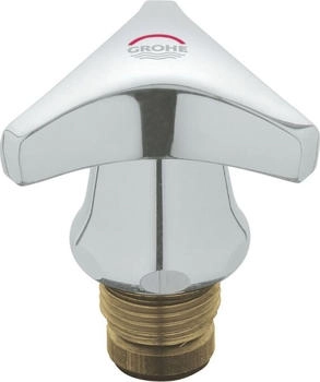 GROHE Oberteil 45969 mit Trecorn Griff Markierung rot 1/2" chrom (45969000 )