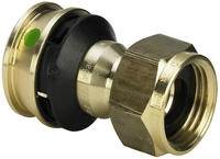 Viega Verschraubung RAXOFIX 5363 RG flachd IG 16mmx1/2 646400