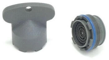 Hansgrohe Luftsprudler für Axor Citterio M Wanneneinlauf M24x1 dunkelgrau (98998000)