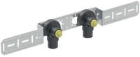 Geberit 601781005 Montageplatte Mepla mit Doppel-Armaturenanschluss, 16 mm x RP...