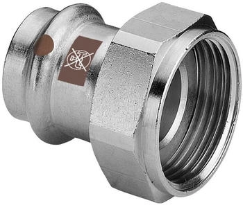 Viega Temponox Anschlussverschraubung 811372 28 mm x G 1 Stahl nicht rostend G-Gewinde SC-Contur