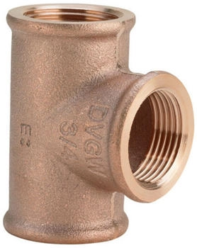 Viega T-Stück 3130 Rp 3/8 Rotguss - 281809