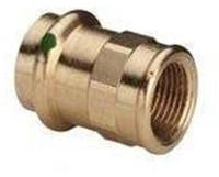 Viega &Uuml;bergangsst&uuml;ck mit SC Sanpress 2212 in 54mm x Rp2 Siliziumbronze