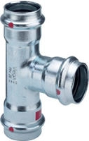 Viega - Prestabo T-st&uuml;ck 22-15-22 Mm Mit Sc-contur Modell 1118 Pr&auml;zisionsstahl