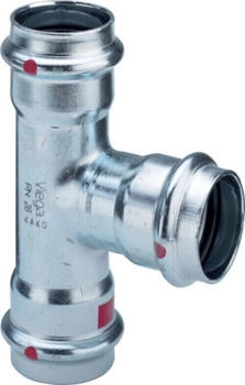 Viega Prestabo T-Stück 558697 22 x 15 x 22 mm Stahl verzinkt SC-Contur