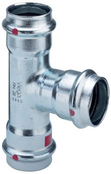 Viega Prestabo T-St&uuml;ck 15 x 18 x 15 mm Stahl verzinkt SC-Contur (642549)