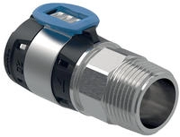 Flowfit &Uuml;bergang Mit Au&szlig;engewinde, Edelstahl Au&szlig;endurchmesser, 25mm - Geberit