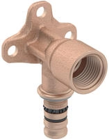 "Geberit Mepla Anschlusswinkel 90 Grad, D 16mm, Rp 1/2", L 5,2cm, Rotguss bleifrei"
