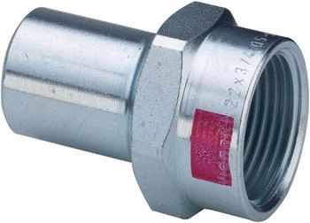 Viega Prestabo Einsteckst&uuml;ck 22 mm x Rp 1/2" Stahl unlegiert (559168)