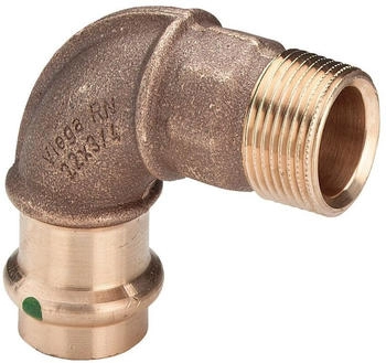 Viega Sanpress Bogen 90&deg; 2214 22mm x 3/4" AG (115623)