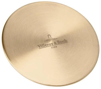 Villeroy & Boch Ventilabdeckung 115 x 115 mm aus Edelstahl gold matt (96241503)