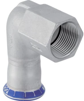Geberit Mapress Niro &Uuml;bergangswinkel IG 28mm x 1 Zoll (33806)