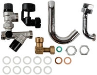 Wolf 8610476 - Anschluss-Set f&uuml;r Warmwasser ohne Druckminderer