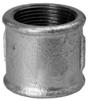 HS Fittings Hermann Schmidt Muffe 270 DN 40 1 1/2" IG/IG verzinkt - 13270040