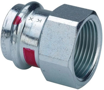 Viega Prestabo &Uuml;bergangsst&uuml;ck 35 mm x Rp 1 Stahl unlegiert SC-Contur Mehrkant (704766)