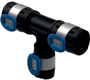 Geberit FlowFit T-Stück DN 25/15/25 Ø 32/20/32 mm 12,5 cm reduziert (620.133.00.1)