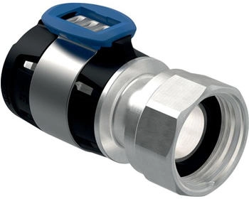 Geberit FlowFit Anschluss DN 12 &Oslash; 16 mm G 1/2 6,4 cm gerade mit &Uuml;berwurfmutter (619490221)