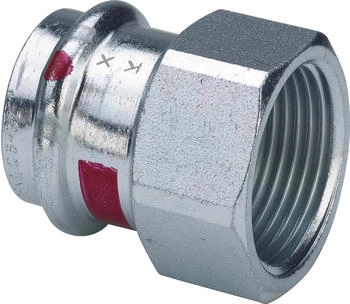 Viega Prestabo &Uuml;bergangsst&uuml;ck 642167 22 mm x Rp 1 Stahl unlegiert SC-Contur Mehrkant