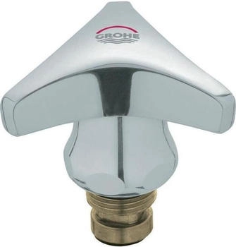 GROHE Oberteil mit Trecorn-Griff Markierung rot 3/8" chrom (45967000)