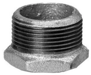 HS Fittings Reduktionsstück 241 DN 40 x 20 1 1/2" x 3/4" AG/IG verzinkt (13241026)
