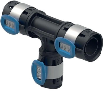 Geberit FlowFit T-Stück DN 40/32/40 Ø 50/40/50 mm 20,7 cm reduziert (620.135.00.1)