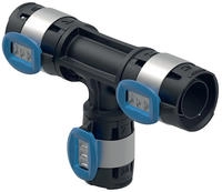 Flowfit T-st&uuml;ck Reduziert, D 40mm, D1 25mm, D2 40mm, Werkstoff Ppsu - Geberit