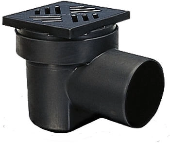 Kessel Kellerablauf 36501 DN 100 Schlitzrost Kunststoff schwarz