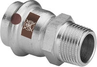 Viega - Temponox &Uuml;bergangsst&uuml;ck 811587 28 Mm X R 1, Stahl, Nicht Rostend,