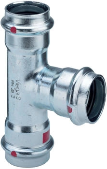 Viega Prestabo T-Stück 1118 22 mm Stahl verzinkt SC-Contur (558635)