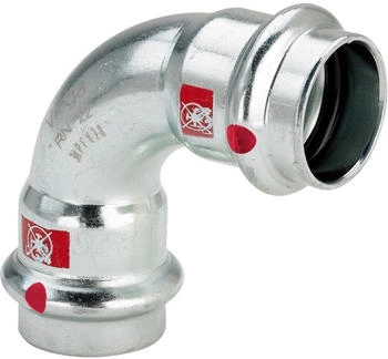 Viega Prestabo Bogen 1116 22 mm 90° Stahl unlegiert SC-Contur (558147)