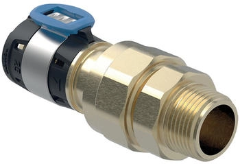 Geberit FlowFit Übergangsverschraubung DN 15 Ø 20 mm R 1/2 G 3/4 9,3 cm (620581001)