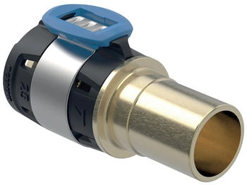 Geberit FlowFit &Uuml;bergang DN 15/20 &Oslash; 20/22 mm 7 cm mit Einschubende (620242001)