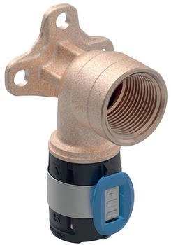 Geberit FlowFit Anschlusswinkel DN 15 &Oslash; 20 mm Rp 1/2 5,2 cm 90&deg; (620811001)