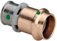 Viega - Sanpress &Uuml;bergangsst&uuml;ck 317423 16 X 15 Mm, Mit Sc-contur, Rotguss