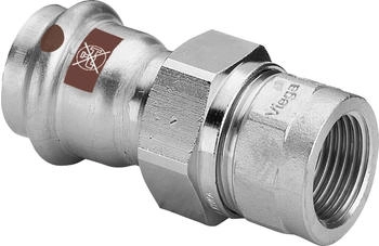 Viega Temponox Verschraubung 35 mm x Rp 1 1/4 Stahl nichtrostend Rp-Gewinde SC-Contur (812195)