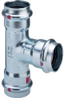 Viega - T-st&uuml;ck Mit Sc Prestabo 1118 In 35x22x35mm Stahl Verzinkt, 558765