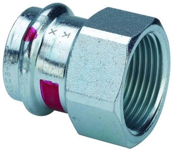 Viega Prestabo Übergangsstück 642211 42 mm x Rp 1 1/2 Stahl unlegiert SC-Contur Mehrkant