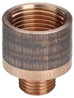 Viega Reduzierst&uuml;ck 335311 R 3/4 x Rp 1, Rotguss, rund