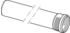 Geberit Silent PP Rohr DN50 1000 mm mit Muffe schalloptimiert (390.204.14.1)