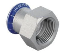 'Geberit Mapress Edelstahl &ndash; Union weiblich Durchmesser 28 mm 1 Edelstahl