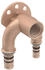 Geberit Mepla Doppelanschlusswinkel Ø 20mm x Rp 1/2” x 20mm Rotguss 90° (602273005)