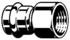 Viega Sanpress Inox Übergangsstück 22mm x Rp 1” Mehrkant SC-Contur (436636)
