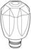 GROHE Oberteil Brillant-Griff 1/2