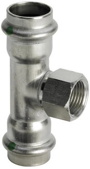 Viega Sanpress T-St&uuml;ck 2317.2 42mm x 1/2" IG x 42mm (437220)