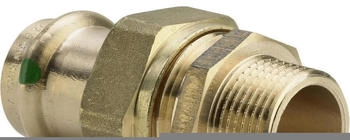 Viega Sanpress Verschraubung 2265 22 mm x R 3/4” flachdichtend SC-Contur (119133)