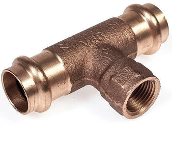Viega T-St&uuml;ck Sanpress 2217.2 22mm x 1/2" IG x 22mm (115944)