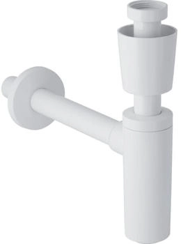 Geberit Tauchrohrgeruchsverschluss für Waschbecken mit Ventilrosette d32 weiß-alpin (151034111)