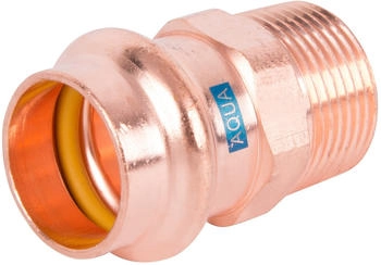 Caldo Übergang V-Press Copper AQUAGAS AG 22 mm x1/2" - 4501022012